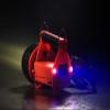 Streamlight 44454 Fire Vulcan 180-Lumen LED Flashlight with Dual Rear LEDs, Quick Release Shoulder Strap and Without Charger, Orange view 4