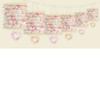 Pink Bouquet Paper Lantern Garland view 1