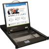 Tripp Lite NetController 16-Port Rackmount Console KVM Switch Steel with 19-Inch LCD Screen, Touchpad & Keyboard, Daisy-Chain up to 256 Devices, 1URM, 1-Year Warranty (B040-016-19) view 1