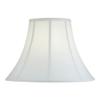 Eggshell Silk Bell Lamp Shade with Spider Assembly view 1