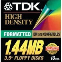 TDK Floppy Disk 1.44 MB - 1.44MB (Native)