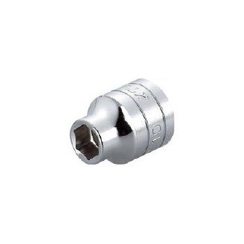 Kyoto Tool (KTC) Socket Hex B214, Opposite Side Dimensions: 0.6 x Insertion Angle: 0.25 x Total Length: 0.5 inches (14 x 6.3 x 13.5 mm)