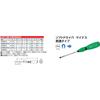 Kyoto Machine Tools (KTC) Soft Screwdriver Slotted Through Type 0.2 inch (5 mm) D7M25 view 2