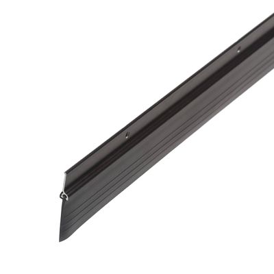 MD Building Heavy-Duty Screw-On Door Sweep, Bronze, 36in