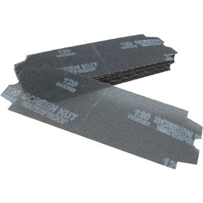 Marshalltown Die-Cut Sandpaper, 120 Grit Sandscreens, Sanding Sponge Pads, Made in The USA, 816