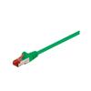 Goobay 68290 CAT 6 Patchcable, S/FTP (PiMF), Green, 2m Cable Length view 1