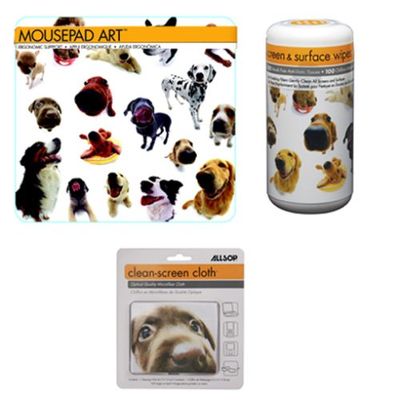 Allsop 30010 Hana Deka Dogs Computer Accessories Kit