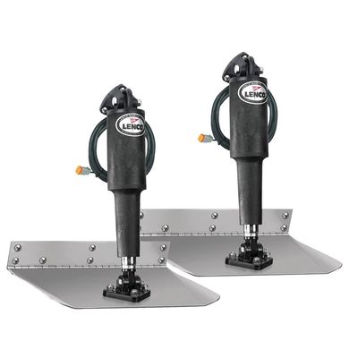 Lenco 15008-101 Trim Tab Kit, 12" x 18" 12V, Standard Mount