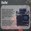 Kaito KA500 5-way Powered Emergency AM/FM/SW NOAA Weather Alert Radio with Solar,Dynamo Crank,Flashlight and Reading Lamp, Color Black view 3