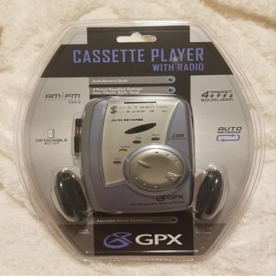 Cassette Player with Am/fm Radio