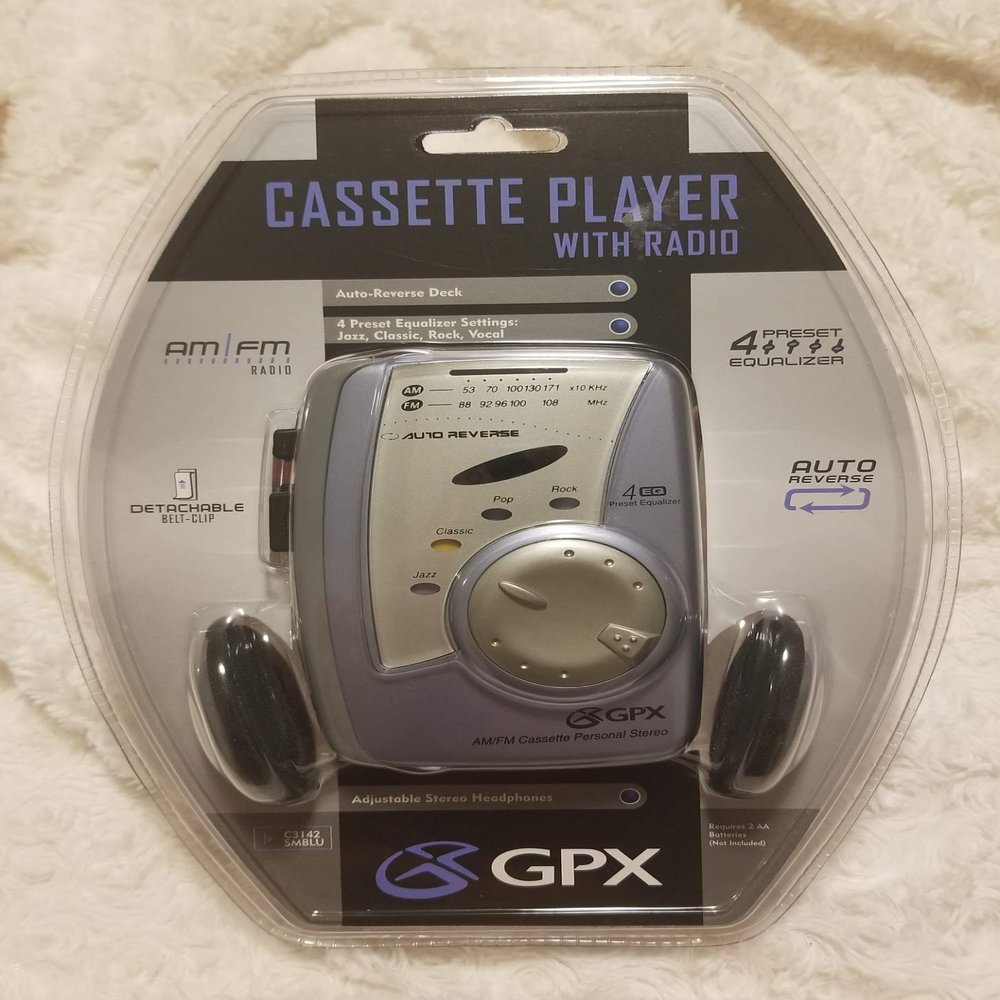 Cassette Player with Am/fm Radio
