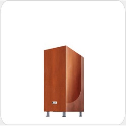 Canton AS 225 Active Down-Firing Subwoofer (Single, Cherry High Gloss)