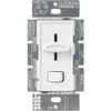 Lutron Electronics S-603PGH-WH Single and Way Dimmer, 600-watt, White view 1