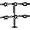 6 Screen Grommet Monitor Desk Stand Finish: Black view 1