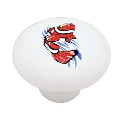 Gotham Decor Clownfish Ceramic Drawer Knob