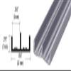 CRL Gray Lower Plastic Track for 1/4" Panels - 12 ft long view 2