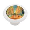 Gotham Decor Fall Trees by Van Gogh Ceramic Drawer Knob view 1