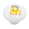 Gotham Decor Bubble Bath Rubber Duck Ceramic Drawer Knob view 1