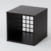 JK Plan Yh-164 Yh-164-db Japanese Cube Box Series, Open Type, Dark Brown view 1