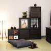JK Plan Yh-164 Yh-164-db Japanese Cube Box Series, Open Type, Dark Brown view 2