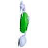 Zadro Showerman FM Shower Radio, Lime Green view 3