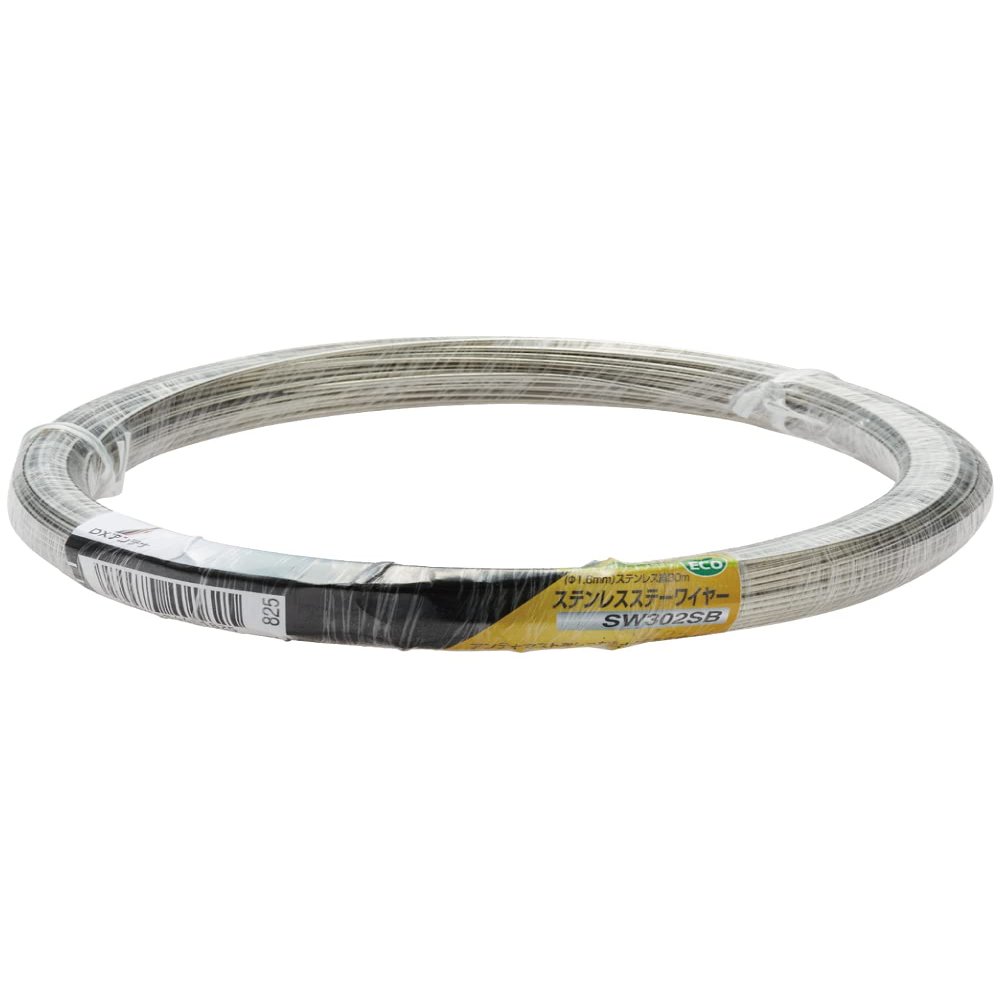 DX SW302SB Antenna Stay Wire, 0.06 inch (1.6 mm) Stainless Steel, 99.8 ft (30 m) Roll