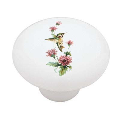Gotham Decor Graceful Humming Bird Ceramic Drawer Knob