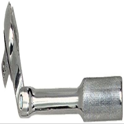 Wright Tool 3427 9-11/16" Knurled Steel Grip Flex Head Ratchet,Silver