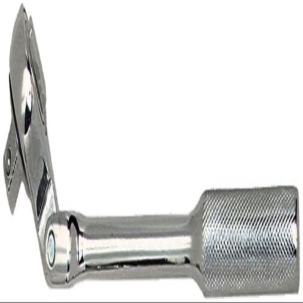 Wright Tool 3427 9-11/16" Knurled Steel Grip Flex Head Ratchet,Silver