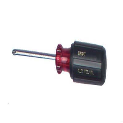 Wright Tool 9143 #1 Tip Size Cushion Grip Phillips Screwdriver, 7" Length
