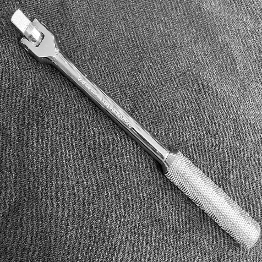 Wright Tool 3435 Knurled Steel Flex Handle, 8-15/32"