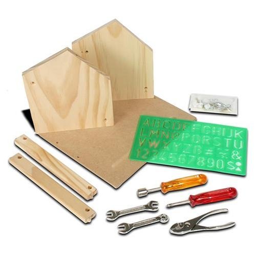 Jr Helper Wood Shop CD & Book Rack
