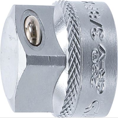 BGS 280 | Socket Adaptor | internal square 10 mm (3/8") - external square 12.5 mm (1/2")