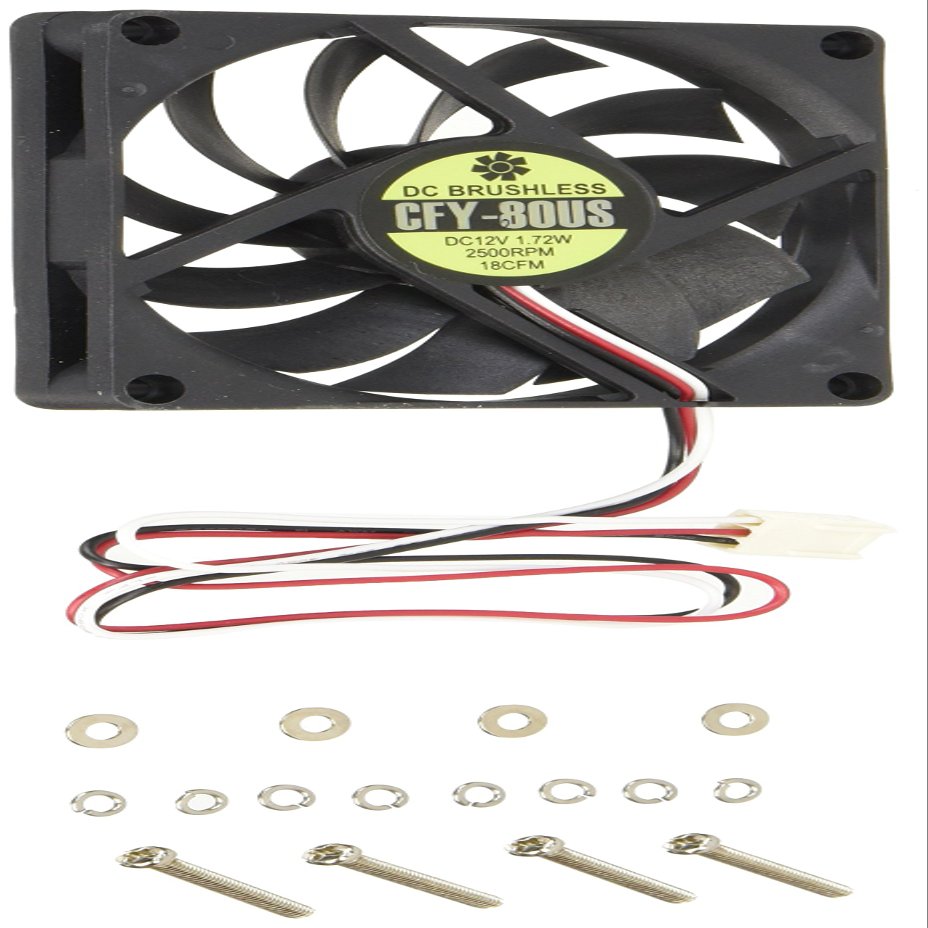 AINEX for Ainekkusu case Fan 80mm Flat-Screen Standard Type CFY-80US