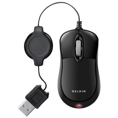 Belkin Mini Optical Glow Mouse (Black)