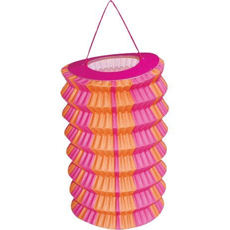 Hibiscus Pink Paper Lantern We