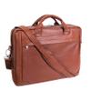 McKleinUSA S Series, BRONZEVILLE, Pebble Grain Calfskin Leather, Medium Leather Laptop & Tablet Briefcase, Brown (15484), 15 L x 3 W x 11 H view 2