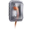 TayMac 16-in-1 1-Gang Weatherproof In-Use Cover, Clear view 1