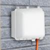 TayMac MM7440G 4.75-in. Deep Outdoor Box, UFAST 55-in-1, Rated NEMA 3R 2-Gang Weatherproof in-Use Electrical Outlet Cover for Home Improvement, Gray view 2
