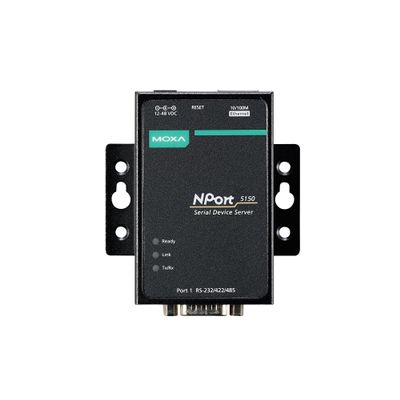 MOXA NPort 5150-1 Port RS-232/422/485 Serial Device Server