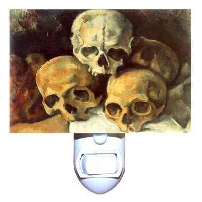 Gotham Decor Pyramid of Skulls by Cezanne Decorative Night Light