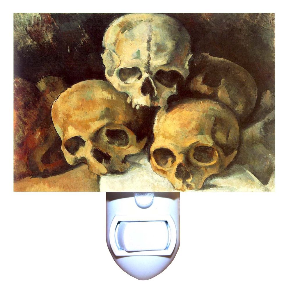 Gotham Decor Pyramid of Skulls by Cezanne Decorative Night Light