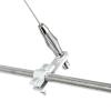 RoadPro (RP-557) 28" AM/FM Mirror Mount Stainless Steel Antenna Kit with 2" Shock Spring view 1