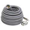 K40 K4018FME 18ft Super Mini-8 CB Antenna Cable with Removable FME Connector, Black view 3