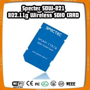 54Mbps 802.11b/g Wireless-G SDIO WiFi WLAN SD Card Adapter for Palm Treo PDA