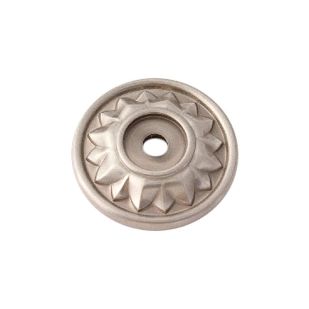 Alno A1474-SN Fiore Traditional Backplates, Satin Nickel