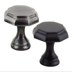 Alno A828-1-PN Traditional Octagon Knob