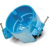 Carlon BH525A-UPC Ceiling Fan Box, Round, New Work, 4-Inch Diameter by 3-Inch Depth, Blue view 1