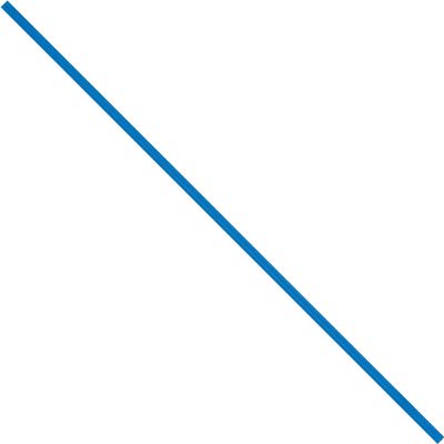 Aviditi Reusable Blue Paper Twist Ties, 8" Length, Use to Seal Bread, Gift, and Treat Bags or for Bundling Cables and Wires (Case of 2000)