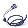Tsunami RTP950-Y3 RCA 2/Male to 1-3.5mm/Male Cable (7 Feet, Blue) view 1